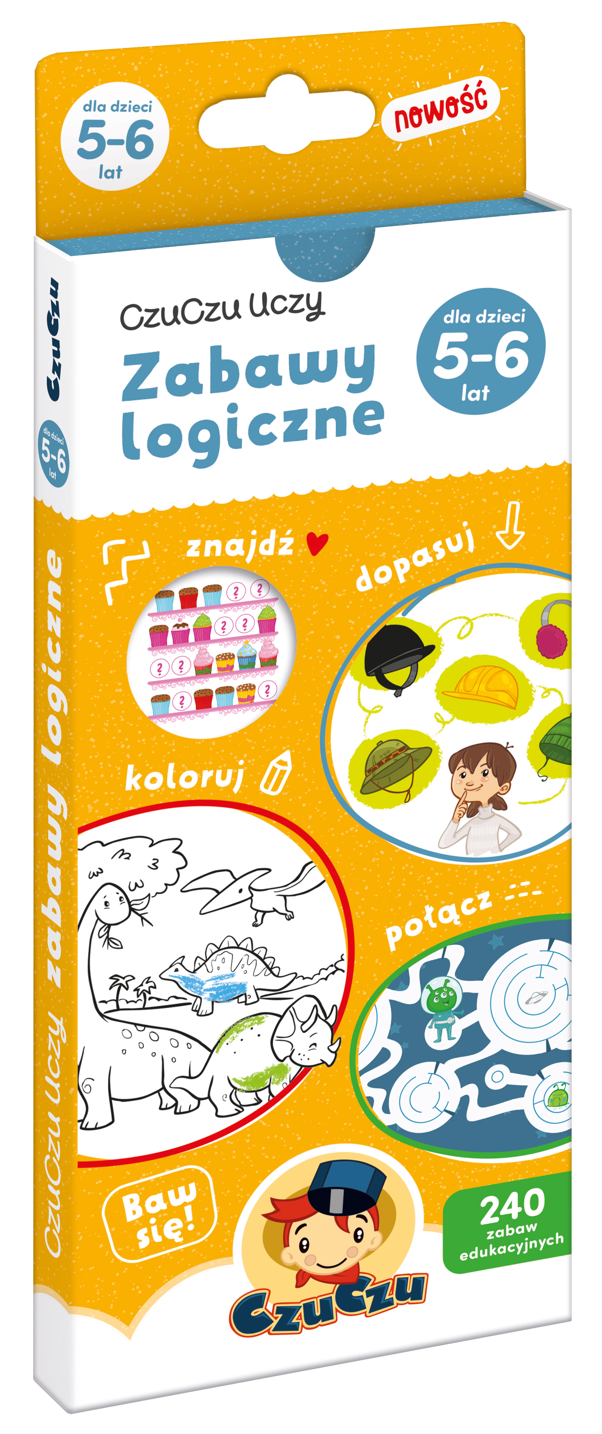 Image of Zabawy logiczne 5-6 lat CzuCzu