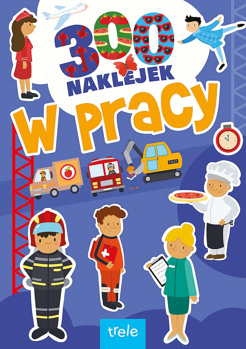 Image of W pracy. 300 naklejek