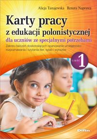 Image of Język polski. Karty pracy z edukacji polonistycznej dla uczniów ze specjalnymi potrzebami. Część 1
