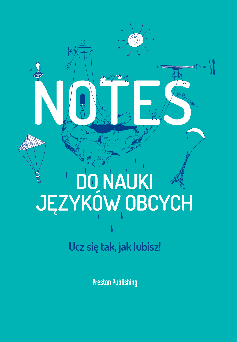 Image of Notes do nauki języków obcych (zielony)