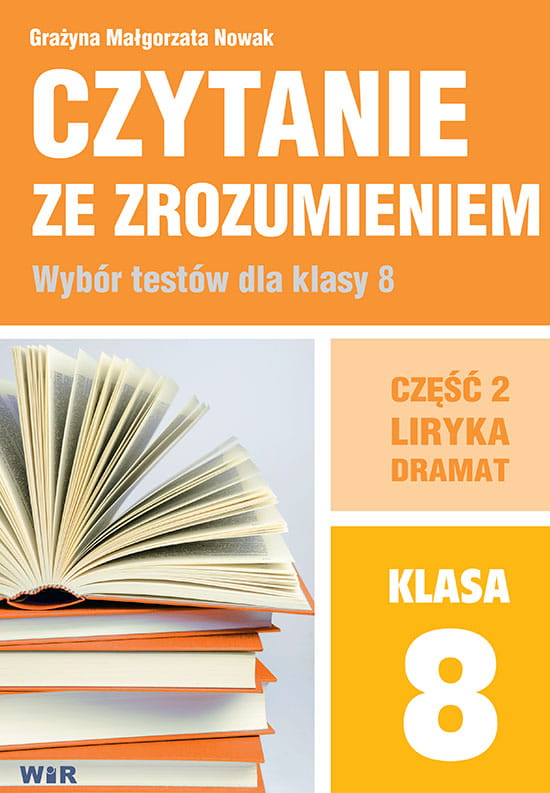 Image of Czytanie ze zrozumieniem dla klasy 8/2