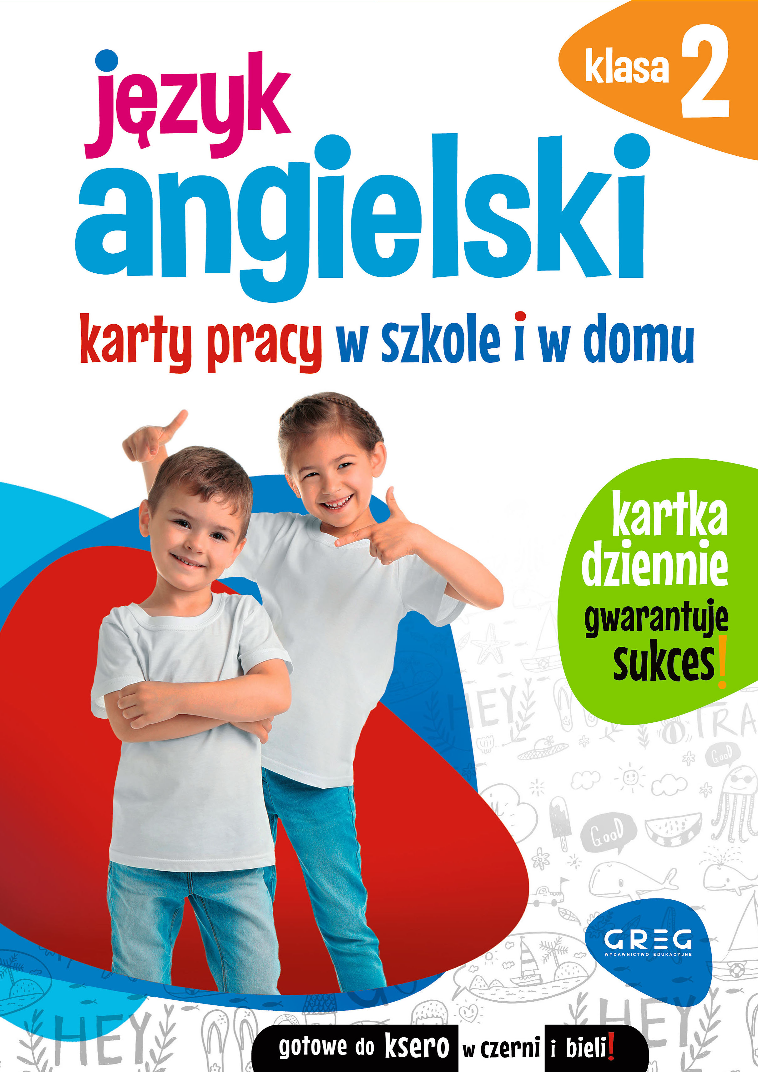 Image of Język angielski. Karty pracy w szkole i w domu. Klasa 2