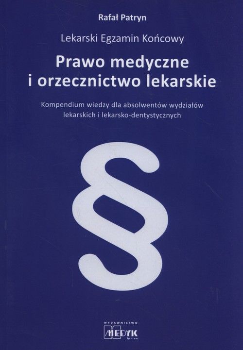 Image of Prawo medyczne i orzecznictwo lekarskie