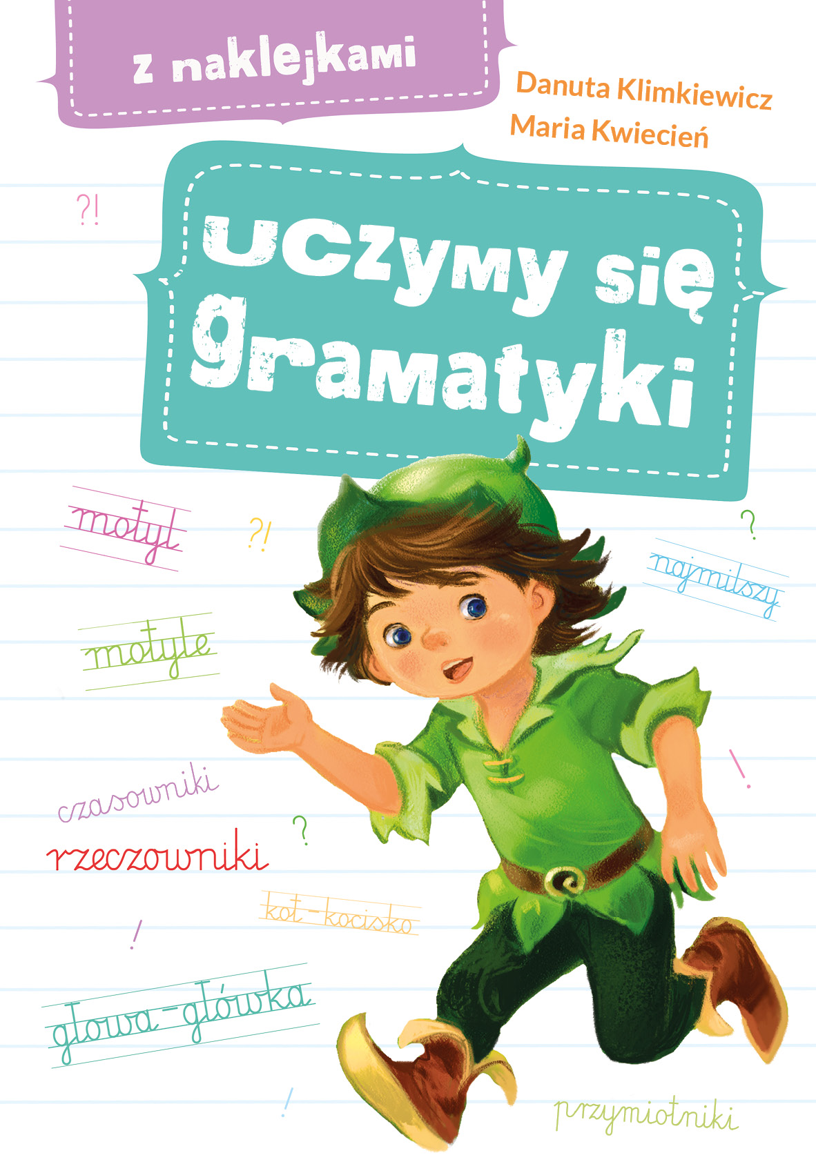 Image of Uczymy się gramatyki z naklejkami