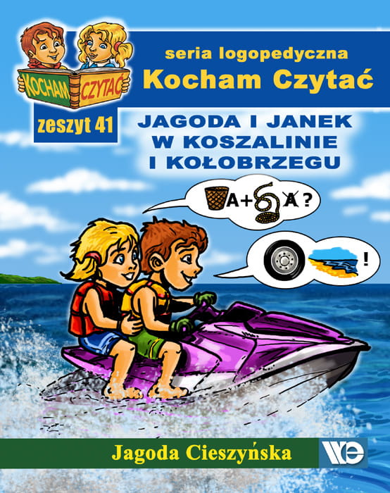 Image of Kocham czytać Zeszyt 41 Jagoda i Janek w Koszalinie i Kołobrzegu