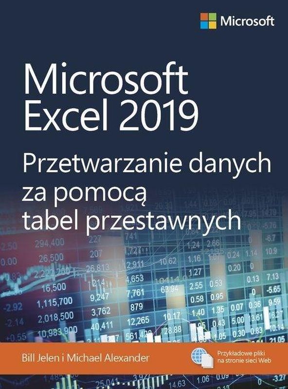 Image of Microsoft excel 2019 przetwarzanie danych za pomocą tabel przestawnych