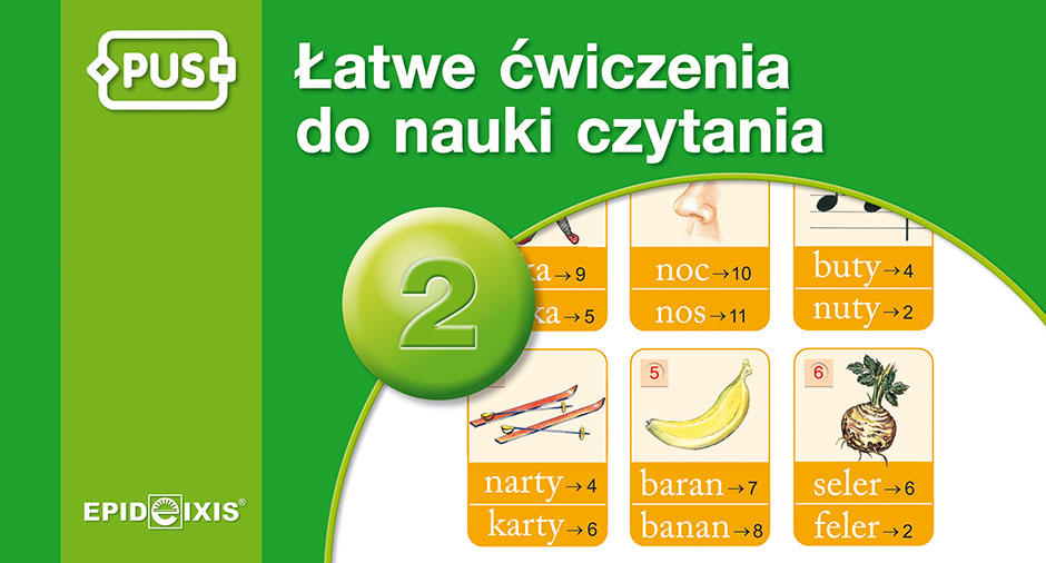 Image of PUS Łatwe ćwiczenia do nauki czytania część 2