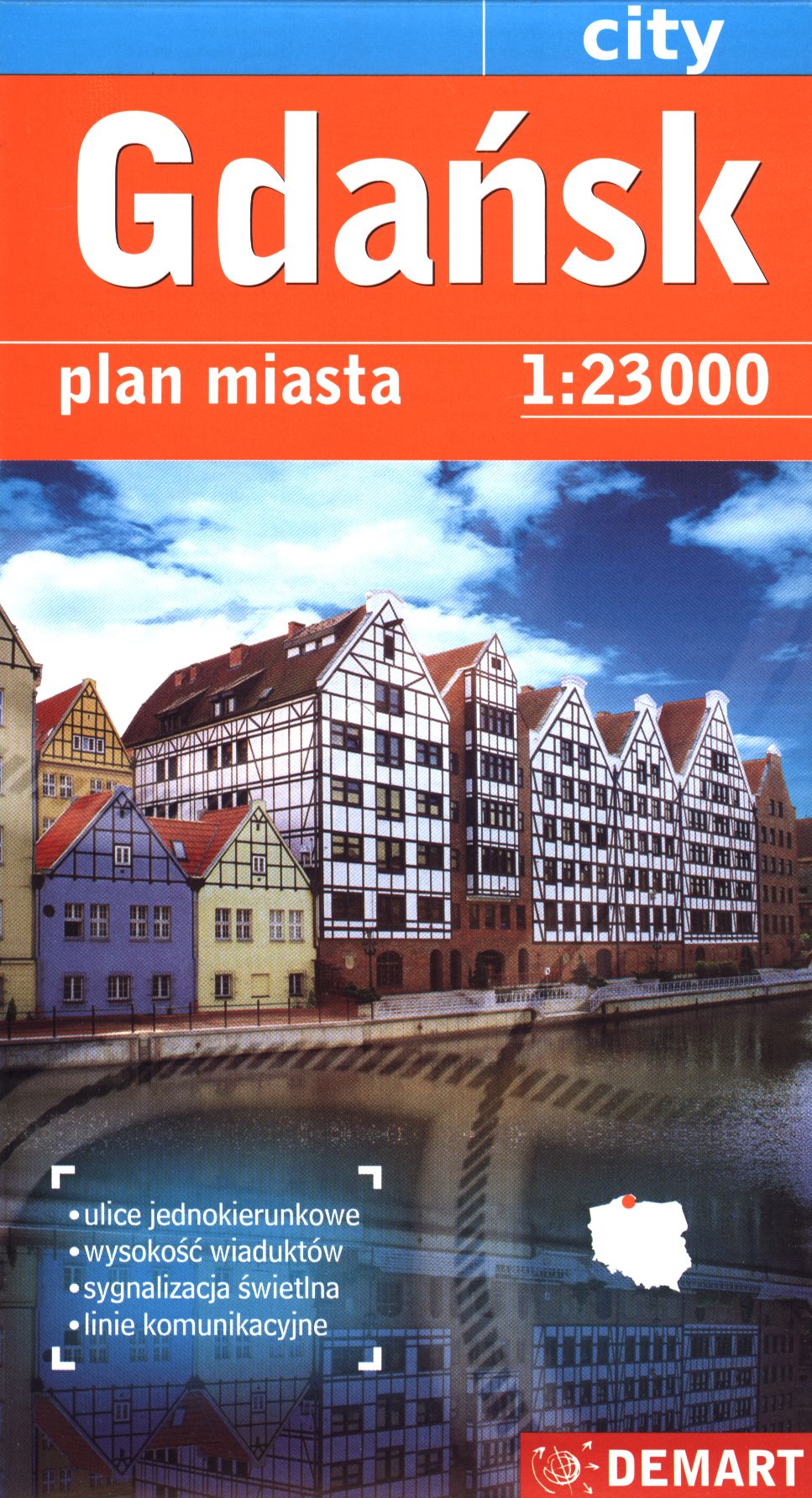 Image of Gdańsk plan miasta 1:23 000