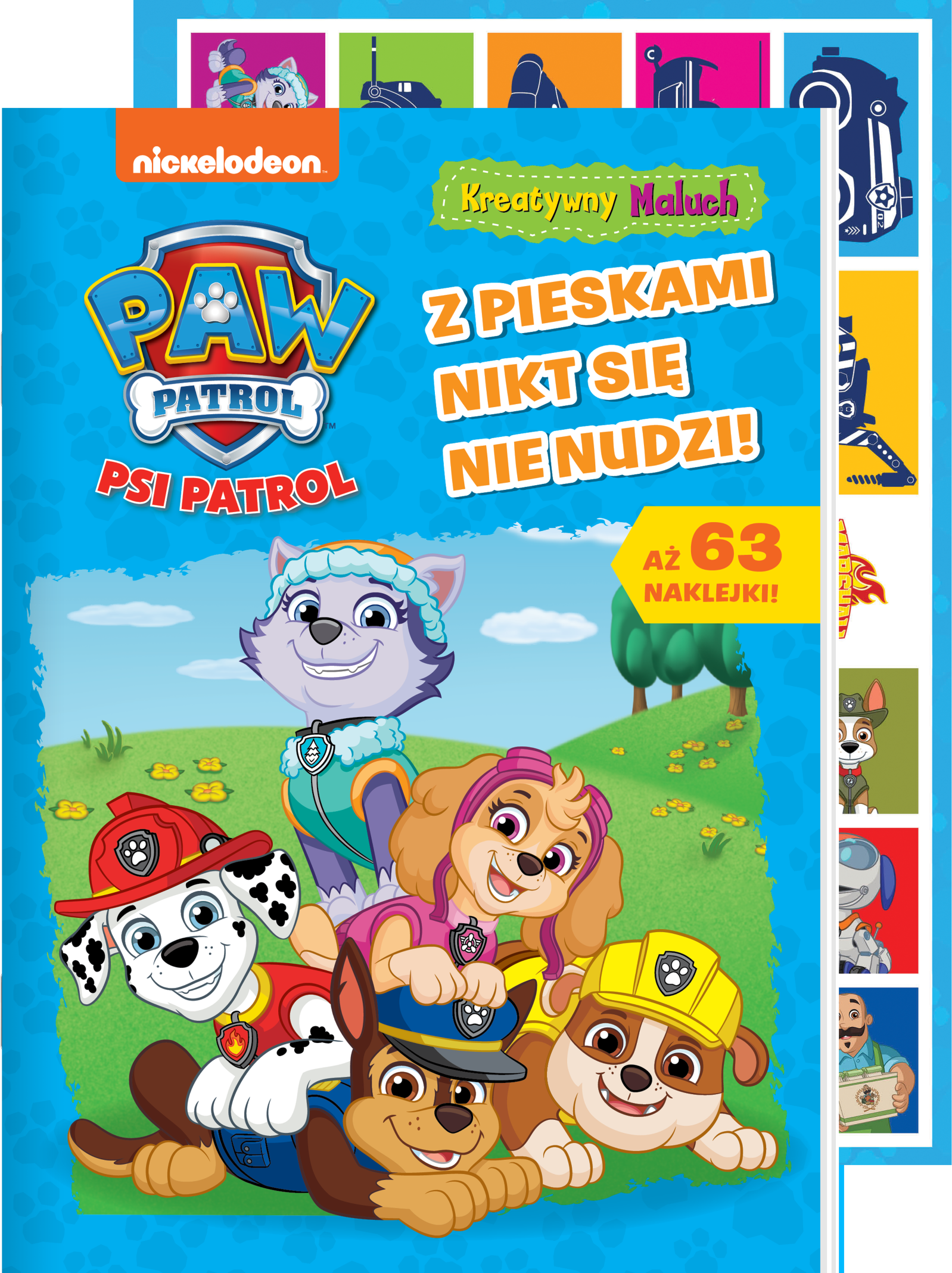 Image of Z pieskami nikt się nie nudzi. Psi Patrol. Kreatywny Maluch