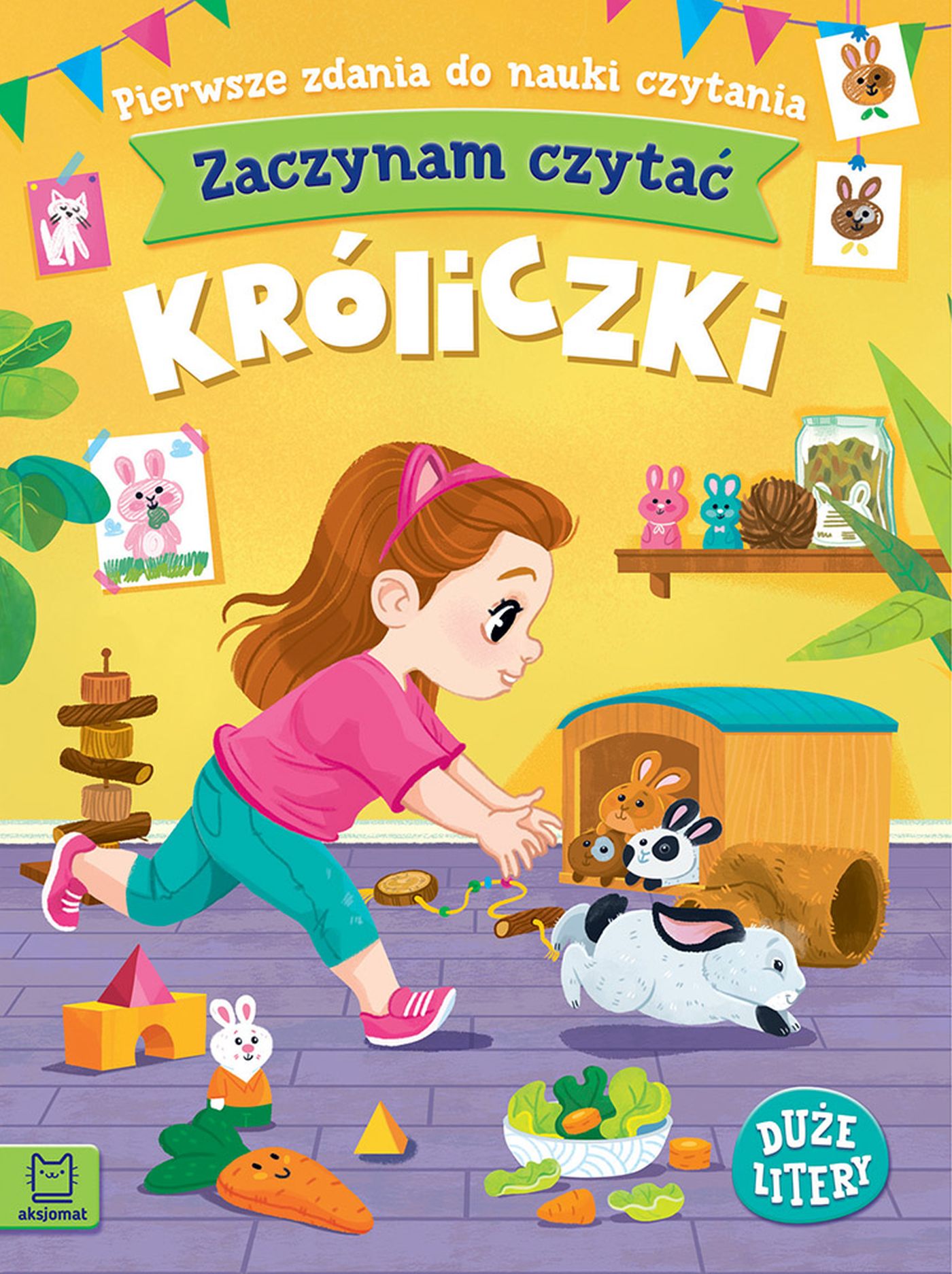 Image of Króliczki. Zaczynam czytać. Duże litery