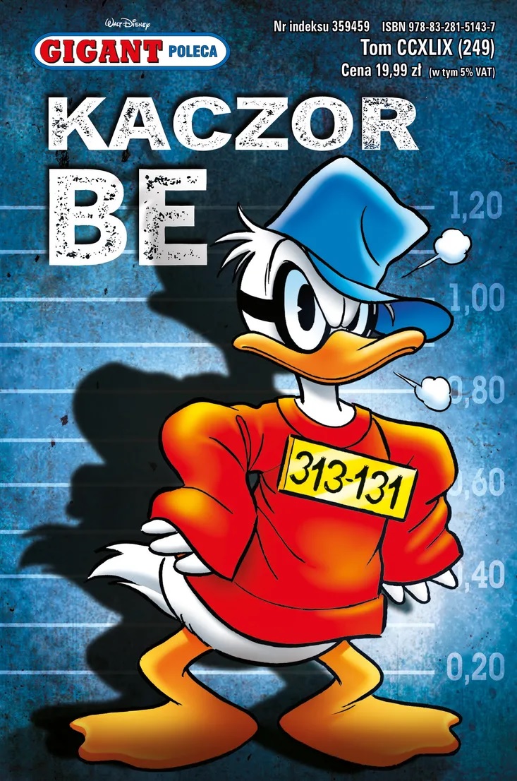 Image of Kaczor BE. Gigant Poleca. Tom 249 (8/2023)