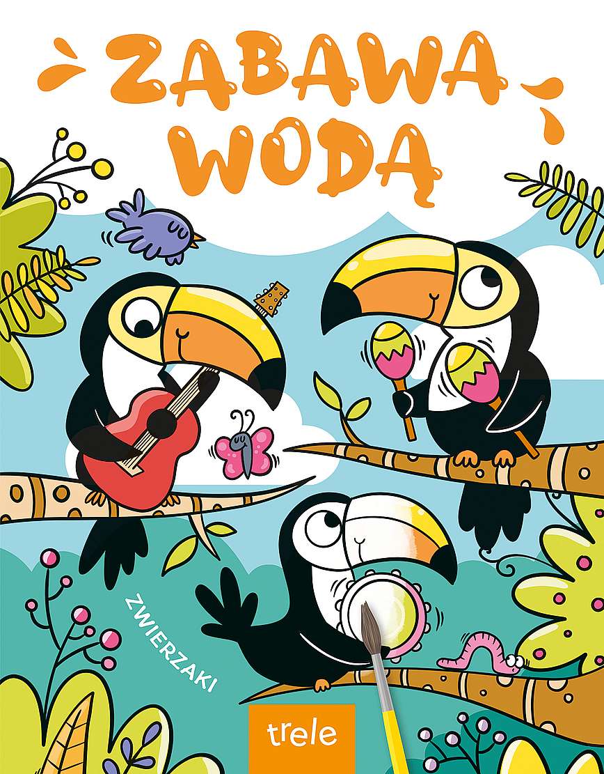 Image of Zwierzaki. Zabawa wodą