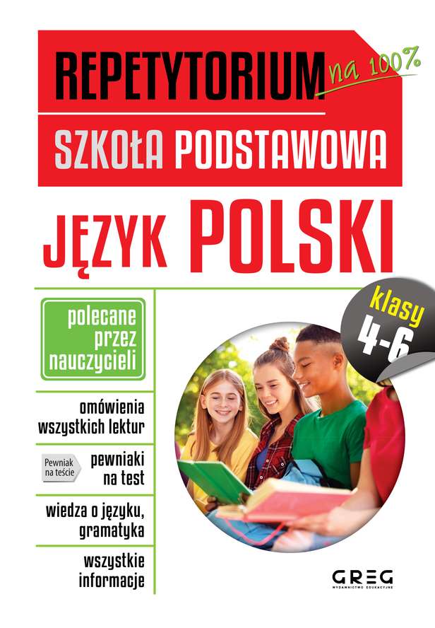 Image of Język polski. Repetytorium. Szkoła podstawowa. Klasa 4-6