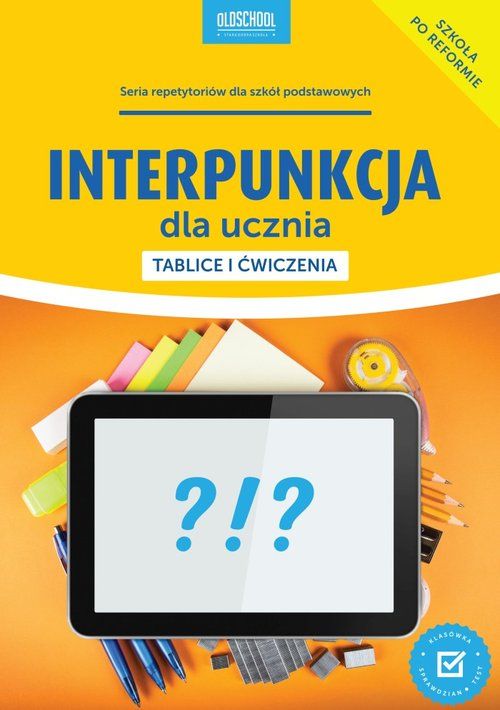 Image of Interpunkcja dla ucznia tablice i ćwiczenia