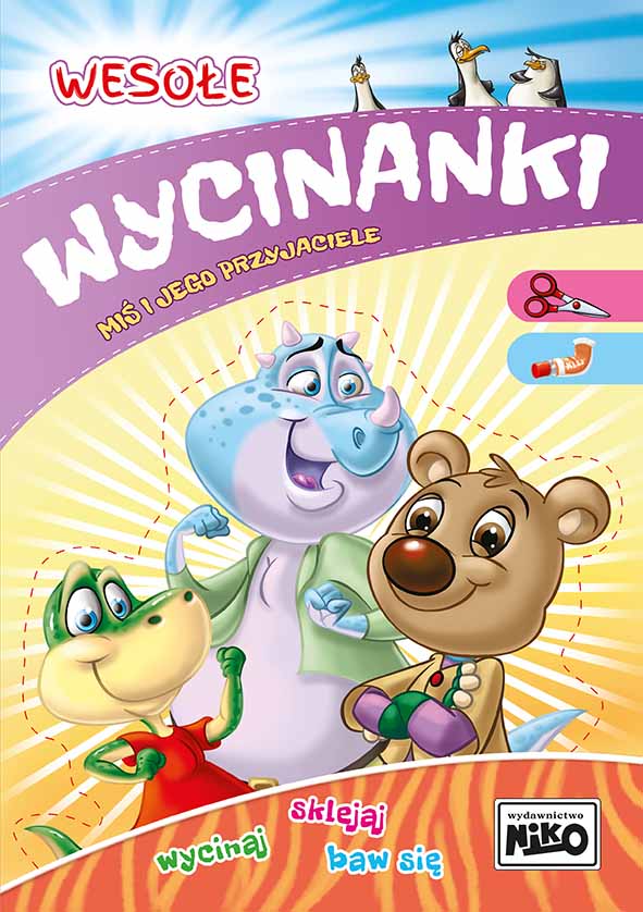 Image of Miś i jego przyjaciele. Wesołe wycinanki