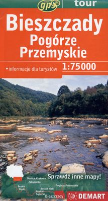 Image of Bieszczady podgórze przemyskie mapa turystyczna 1:75 000
