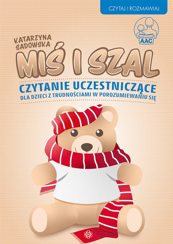 Image of Miś i szal czytanie uczestniczące dla dzieci z trudnościami w porozumiewaniu się