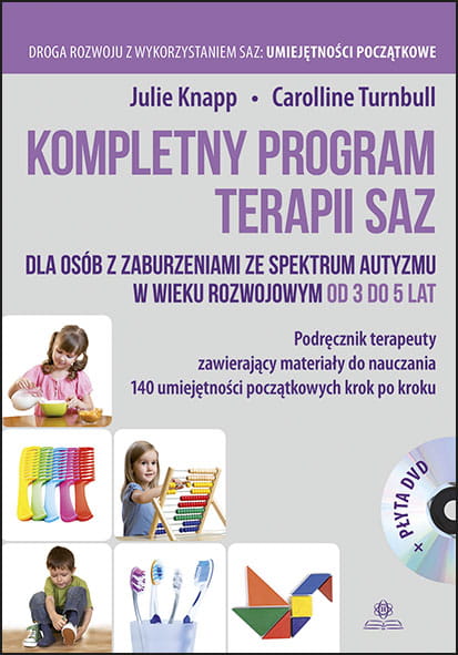 Image of Kompletny program terapii saz dla osób z zaburzeniami ze spektrum autyzmu w wieku rozwojowym od 3 do 5 lat płyta dvd