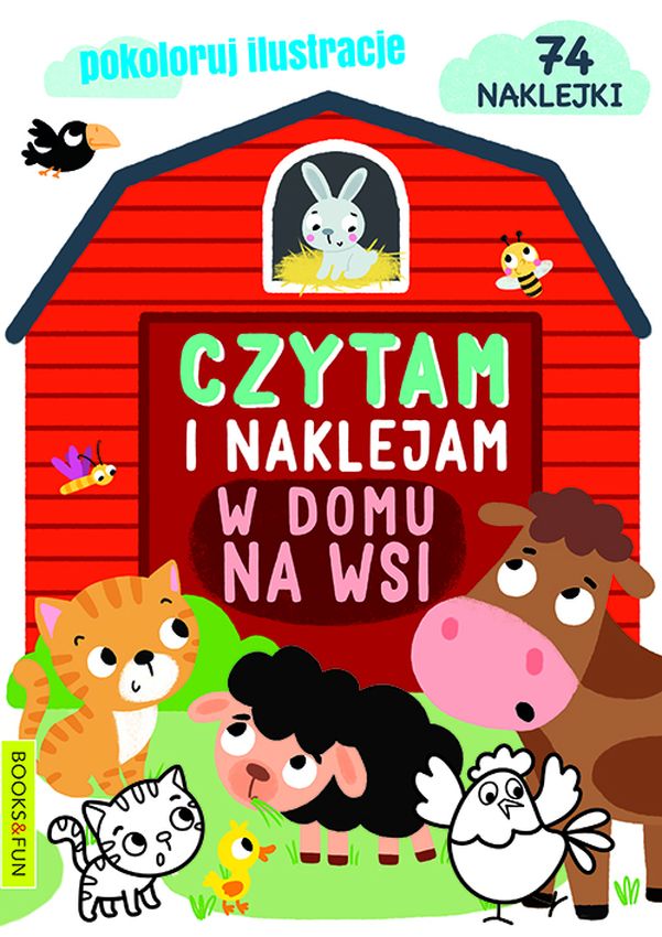 Image of W domu, na wsi. Czytam i naklejam