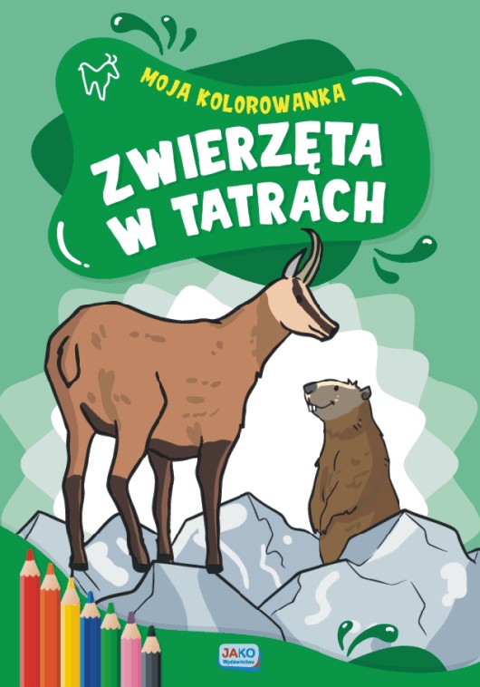 Image of Moja kolorowanka Zwierzęta w Tatrach