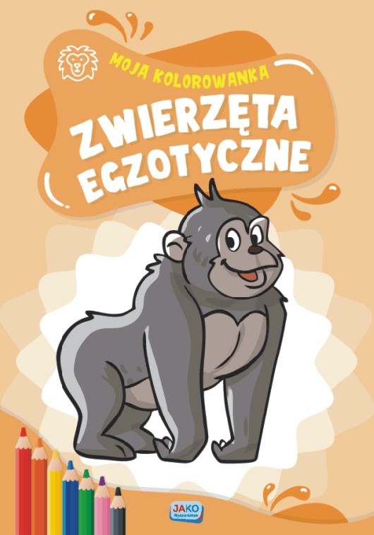 Image of Moja kolorowanka Zwierzęta egzotyczne