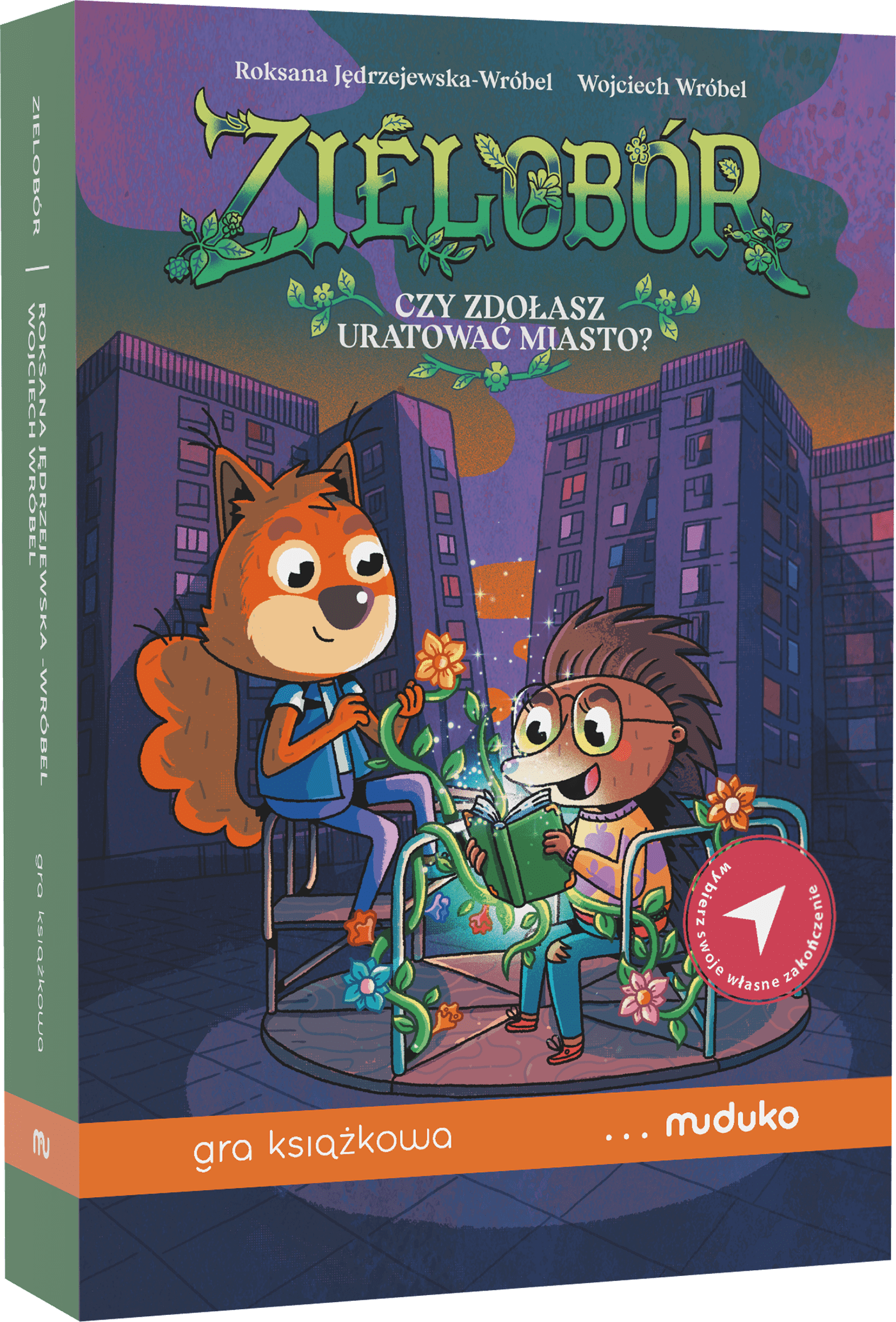 Image of Zielobór. Czy zdołasz uratować miasto? Gra książkowa