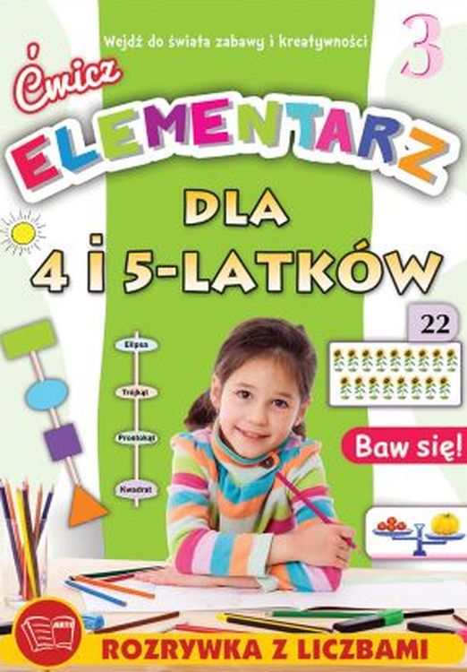 Image of Ćwicz. Elementarz dla 4 i 5-latków