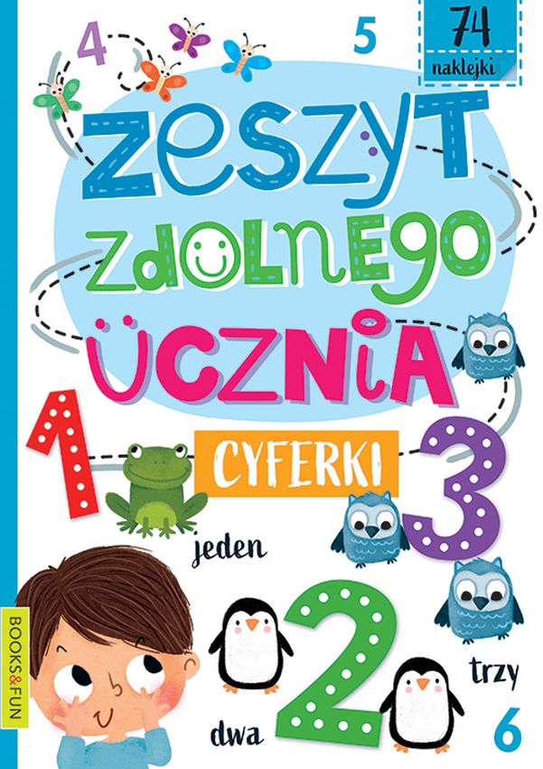 Image of Cyferki. Zeszyt zdolnego ucznia