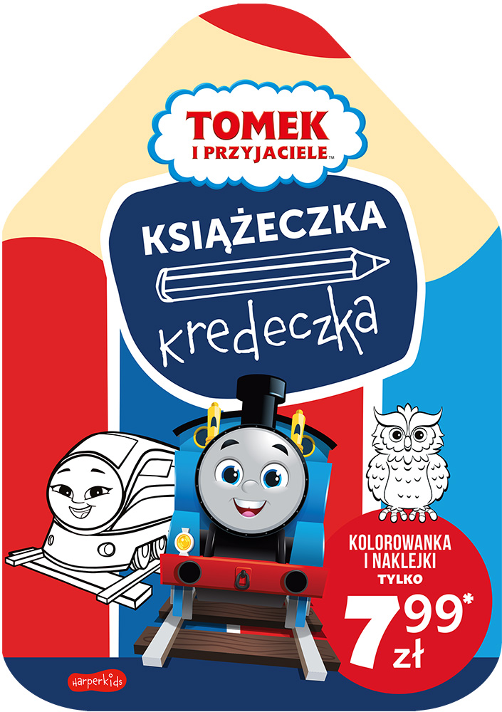 Image of Tomek i przyjaciele. Książeczka kredeczka