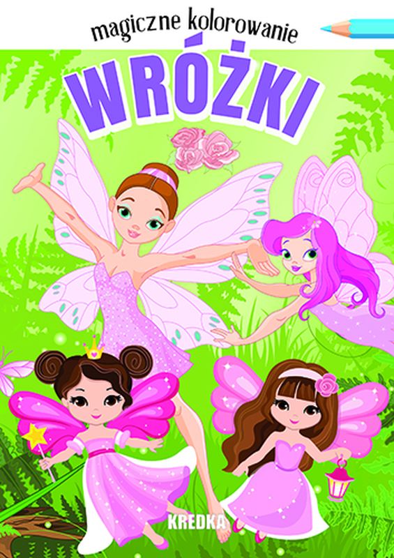 Image of Wróżki. Magiczne kolorowanie