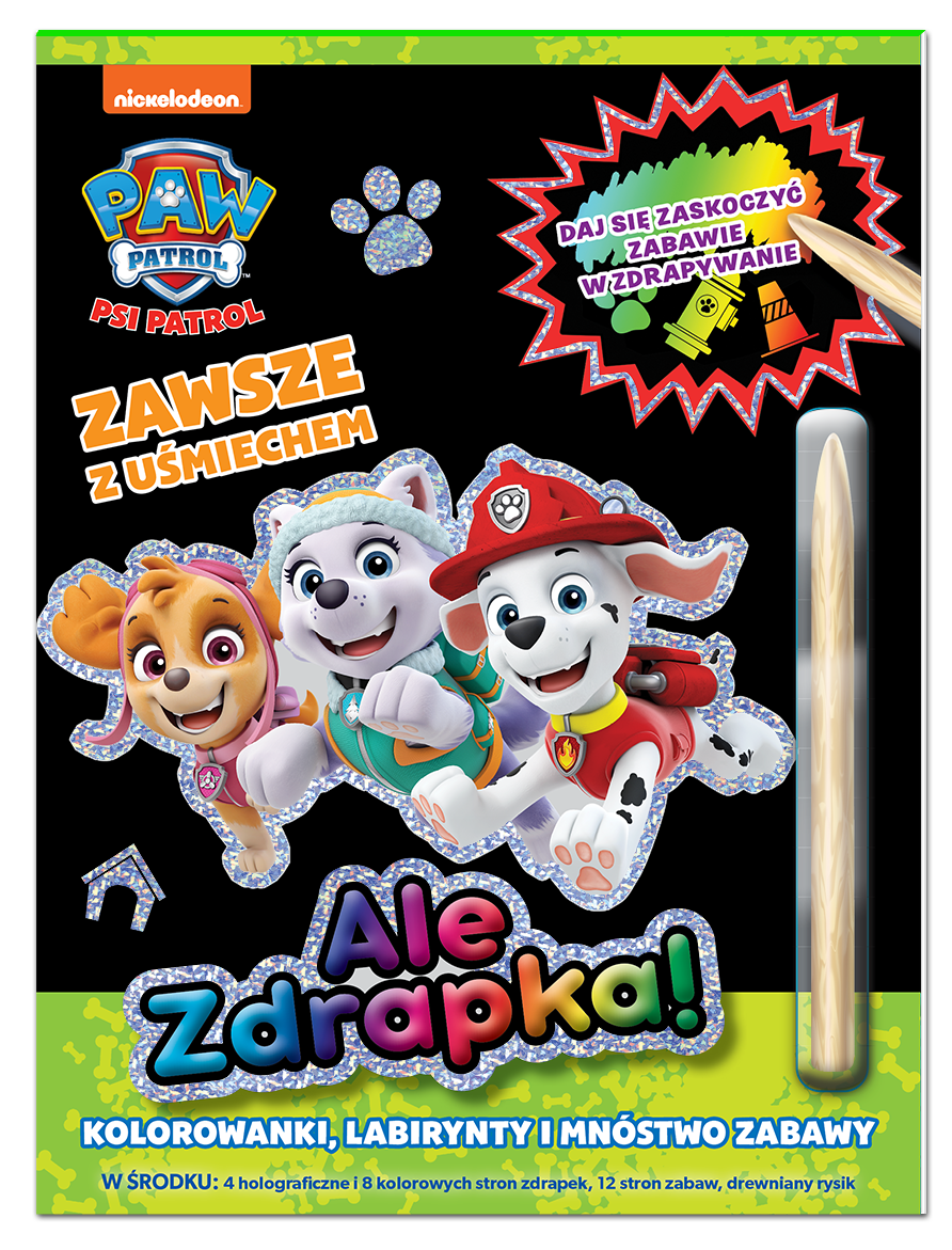 Image of Zawsze z uśmiechem. Psi Patrol. Ale zdrapka