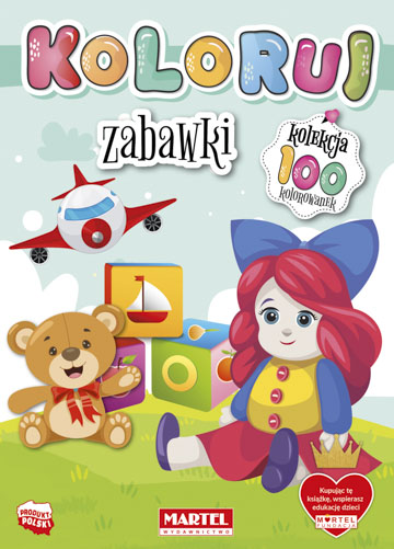 Image of Zabawki. Koloruj