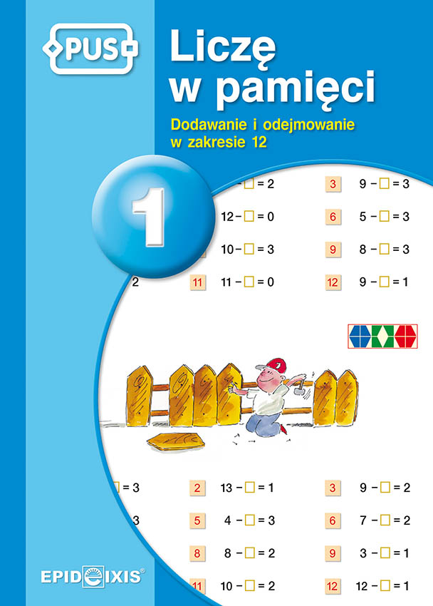 Image of PUS Liczę w pamięci 1 Dodawanie i odejmowanie w zakresie 12