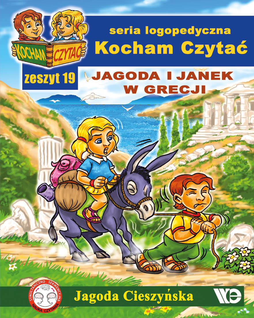 Image of Kocham czytać Zeszyt 19 Jagoda i Janek w Grecji