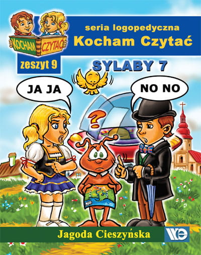 Image of Kocham czytać Zeszyt 9 Sylaby 7 (J, N)