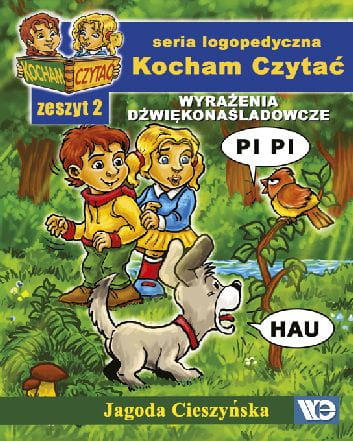 Image of Kocham czytać Zeszyt 2 Wyrażenia dźwiękonaśladowcze