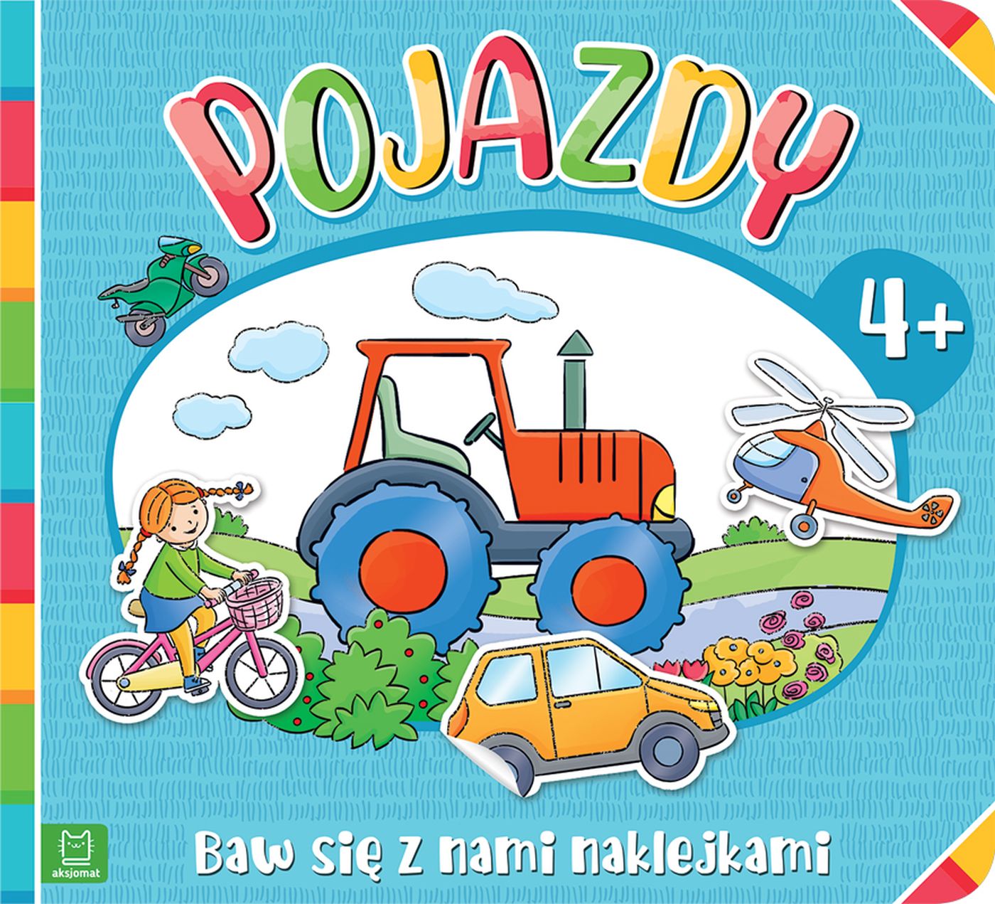 Image of Pojazdy. Baw się z nami naklejkami
