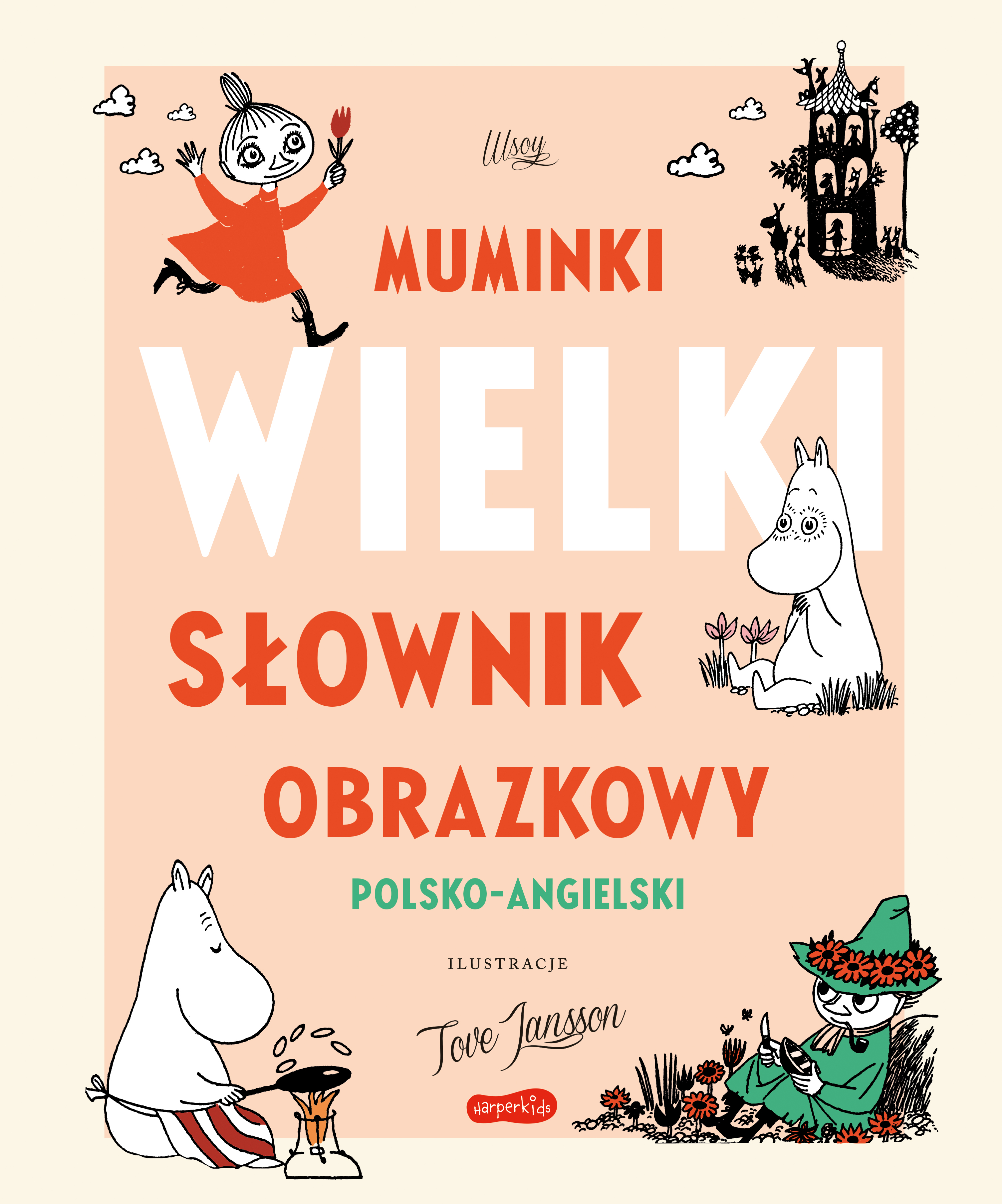Image of Muminki. Wielki słownik obrazkowy polsko-angielski