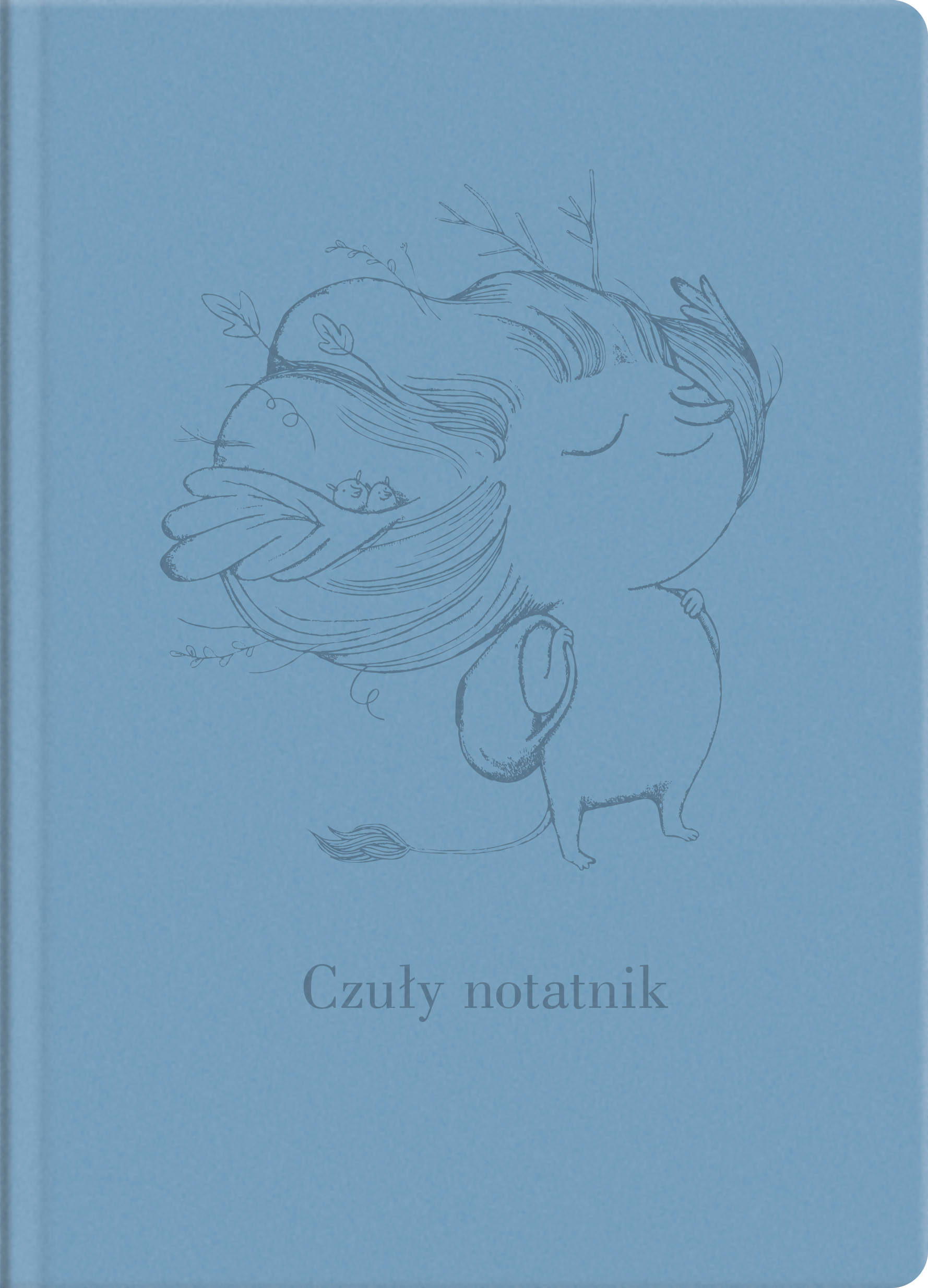 Image of Czuły notatnik (błękitny)