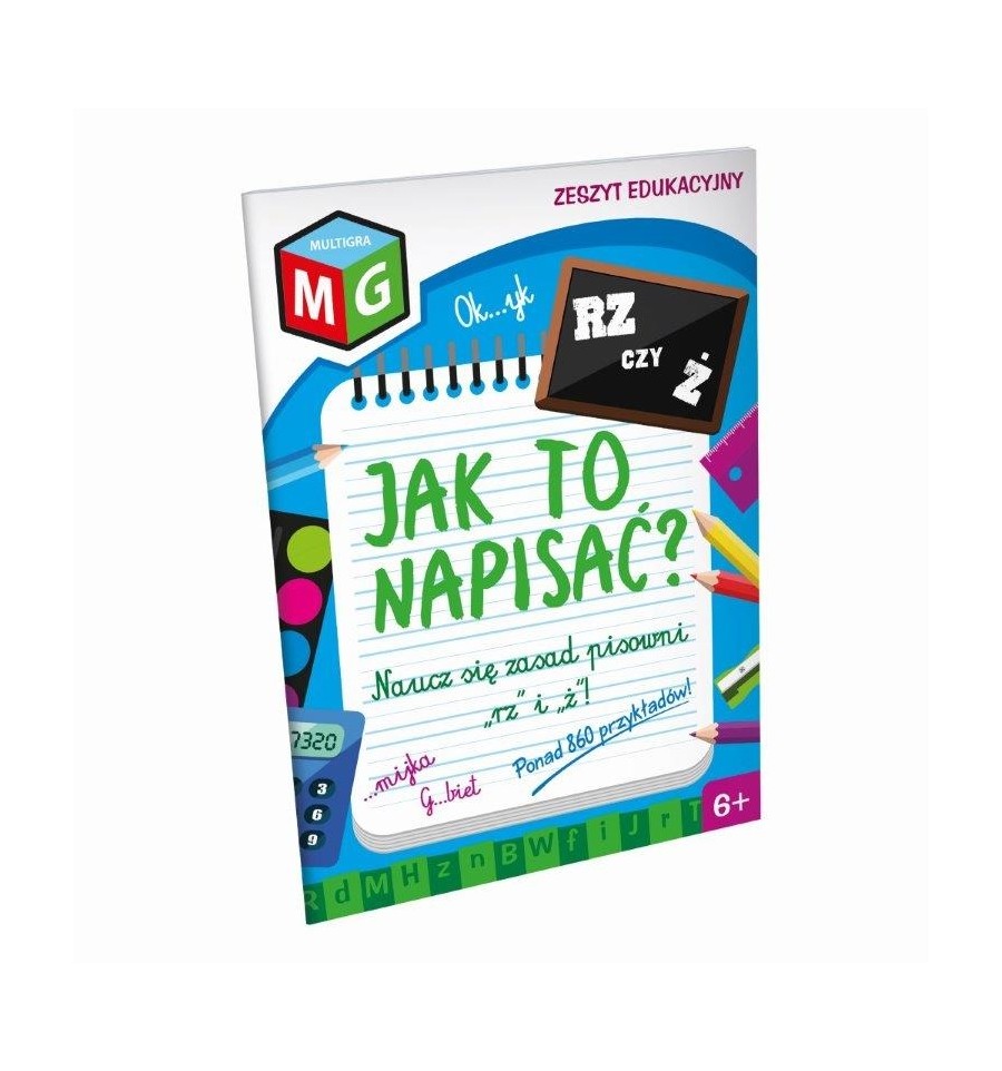 Image of Jak to napisać naucz się zasad pisowni "rz" i "ż" Zeszyt edukacyjny