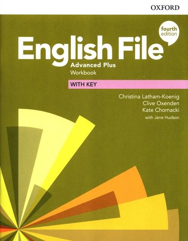 Image of English File 4th edition Advanced Plus Workbook with key