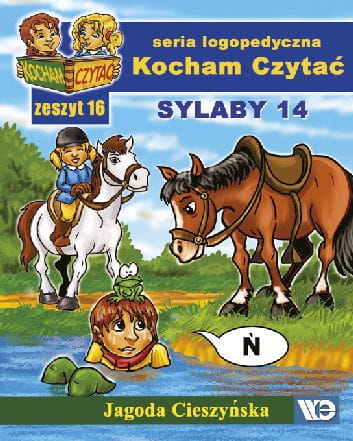 Image of Kocham czytać Zeszyt 16 Sylaby 14 (Ń, R)