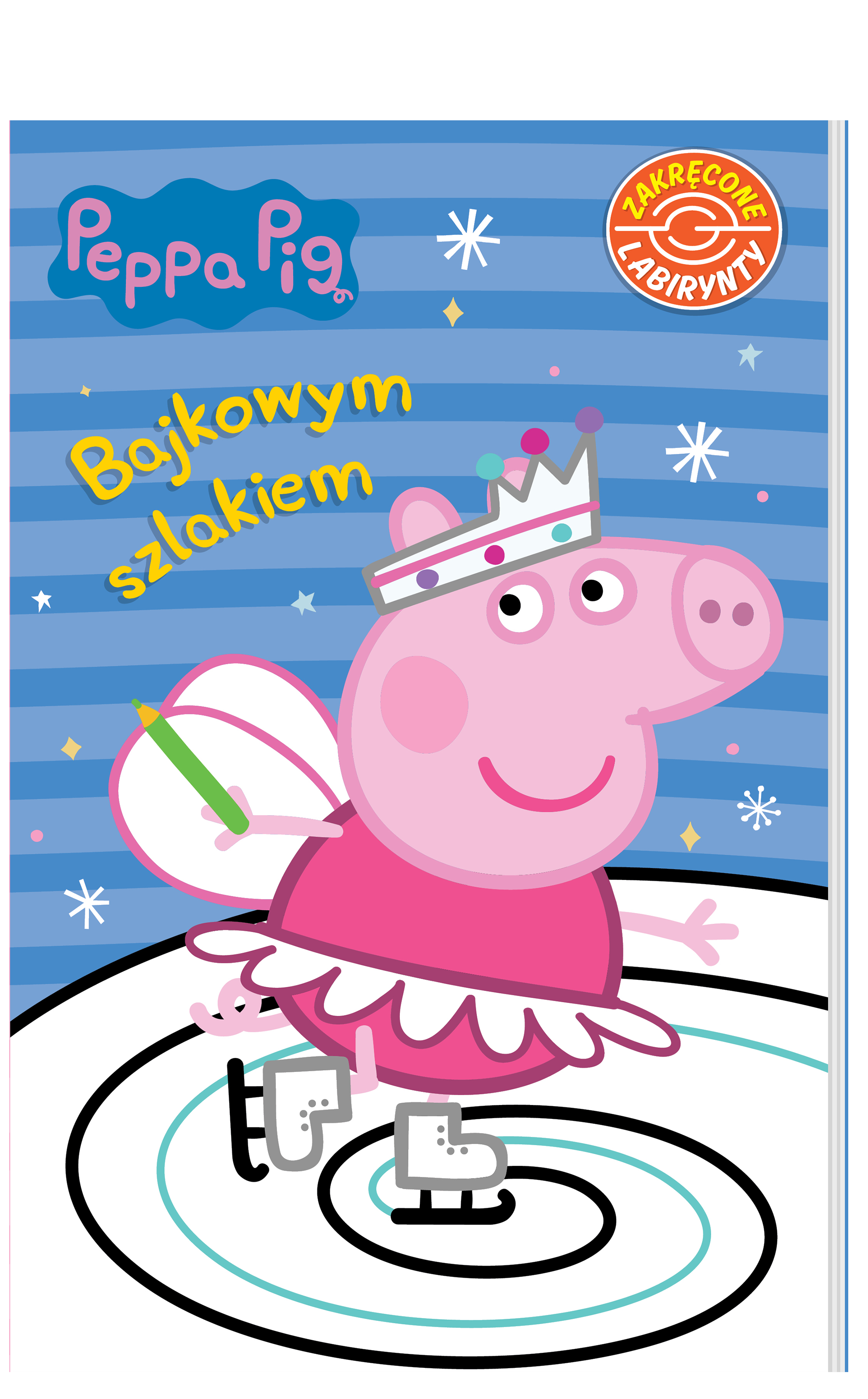 Image of Peppa Pig. Zakręcone labirynty cz. 5 Bajkowym szlakiem. Zakręcone labirynty