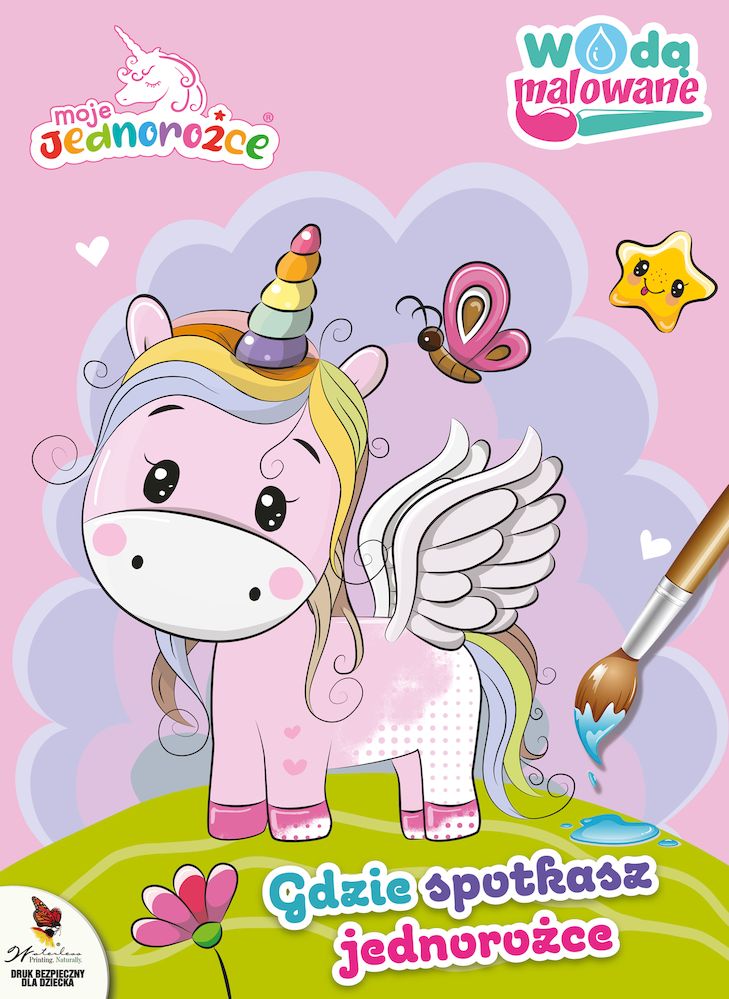 Image of Miu miu i urodziny królowej. Moje Jednorożce. Wodą malowane. Część 2