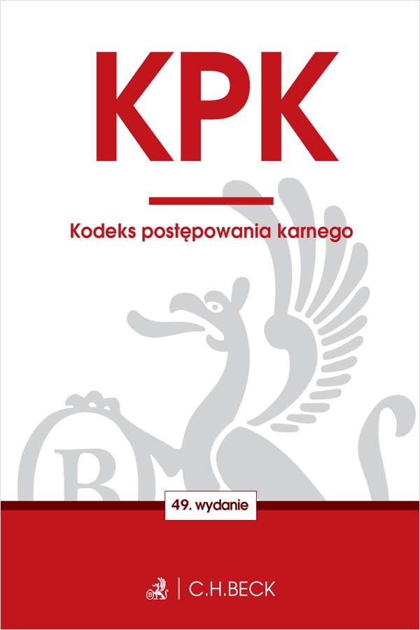 Image of KPK. Kodeks postępowania karnego wyd. 49