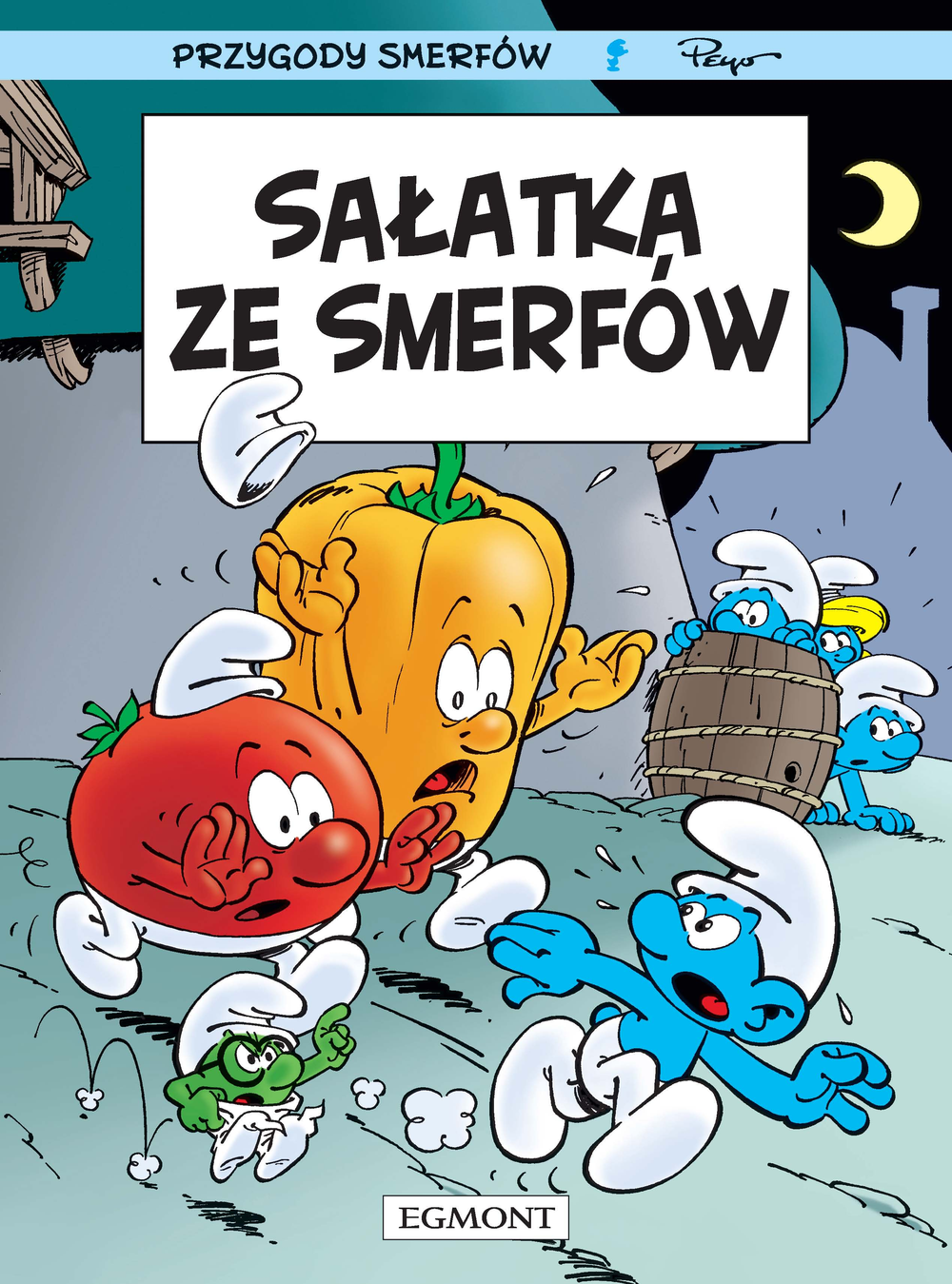 Image of Sałatka ze Smerfów. Smerfy Komiks