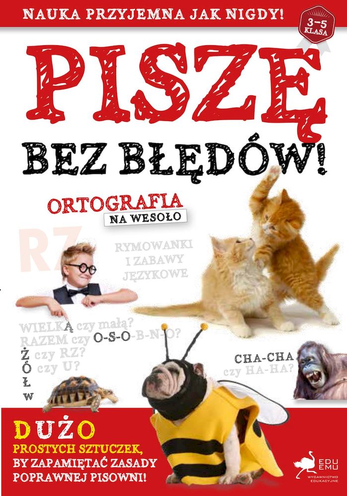 Image of Piszę bez błędów. Ortografia na wesoło wyd. 2023