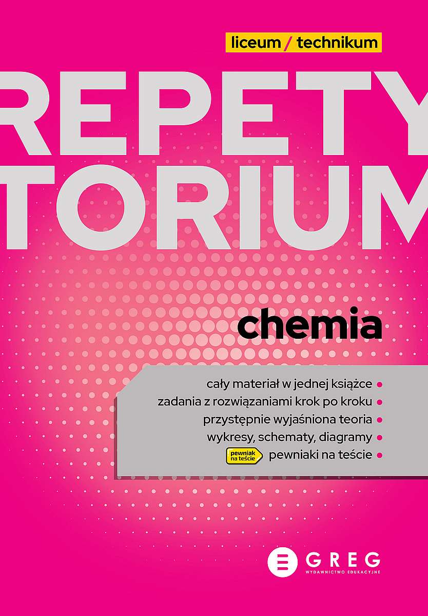 Image of Chemia. Repetytorium liceum/technikum 2023