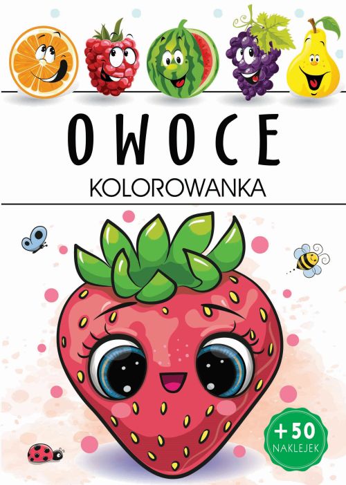 Image of Owoce. Kolorowanka