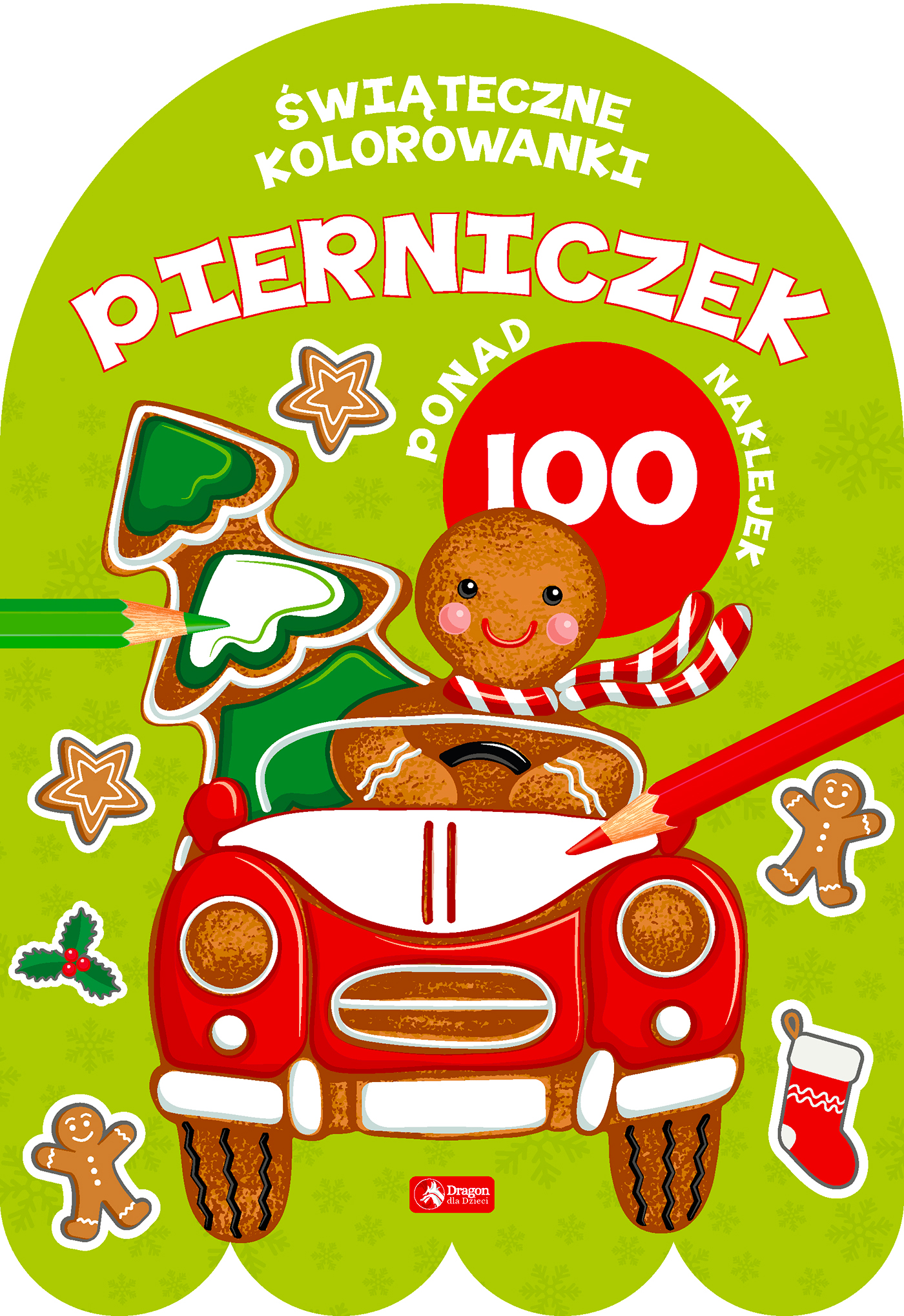 Image of Pierniczek. Kolorowanka z naklejkami